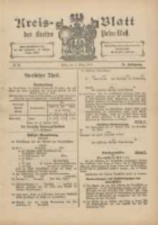 Kreis-Blatt des Kreises Posen-West 1899.03.02 Jg.11 Nr9
