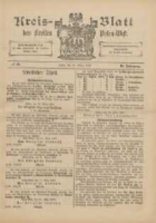 Kreis-Blatt des Kreises Posen-West 1899.03.30 Jg.11 Nr13