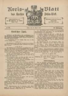 Kreis-Blatt des Kreises Posen-West 1899.04.20 Jg.11 Nr16