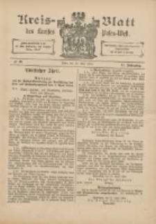 Kreis-Blatt des Kreises Posen-West 1899.05.10 Jg.11 Nr19