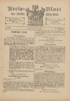 Kreis-Blatt des Kreises Posen-West 1899.07.13 Jg.11 Nr28