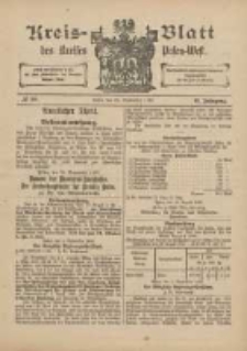 Kreis-Blatt des Kreises Posen-West 1899.09.21 Jg.11 Nr38