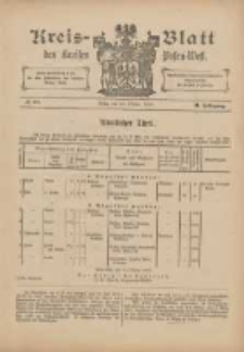 Kreis-Blatt des Kreises Posen-West 1899.10.26 Jg.11 Nr43