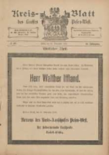 Kreis-Blatt des Kreises Posen-West 1899.11.24 Jg.11 Nr47