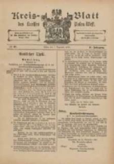 Kreis-Blatt des Kreises Posen-West 1899.12.07 Jg.11 Nr49