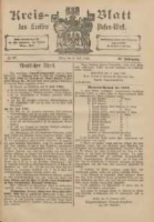 Kreis-Blatt des Kreises Posen-West 1900.07.05 Jg.12 Nr27