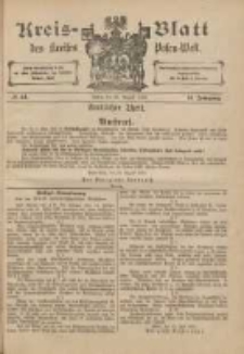 Kreis-Blatt des Kreises Posen-West 1900.08.23 Jg.12 Nr34