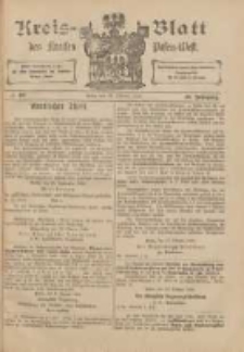 Kreis-Blatt des Kreises Posen-West 1900.10.25 Jg.12 Nr43