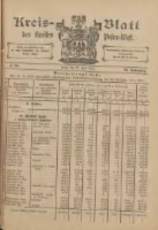 Kreis-Blatt des Kreises Posen-West 1901.07.25 Jg.13 Nr31