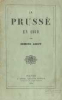 La Prusse en 1860