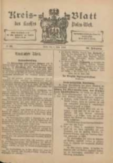 Kreis-Blatt des Kreises Posen-West 1900.06.07 Jg.12 Nr23