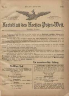 Kreis-Blatt des Kreises Posen-West 1903.02.05 Jg.15 Nr5