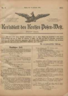 Kreis-Blatt des Kreises Posen-West 1903.02.12 Jg.15 Nr6