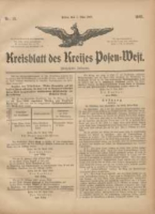 Kreis-Blatt des Kreises Posen-West 1903.05.07 Jg.15 Nr18