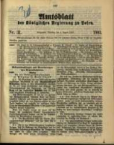 Amtsblatt der K&ouml;niglichen Regierung zu Posen. 1903.08.04 Nro.31