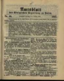 Amtsblatt der K&ouml;niglichen Regierung zu Posen. 1903.10.06 Nro.40