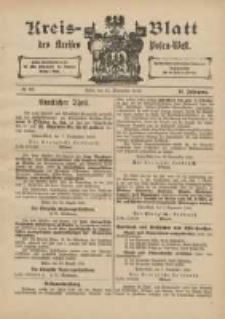 Kreis-Blatt des Kreises Posen-West 1899.09.14 Jg.11 Nr37