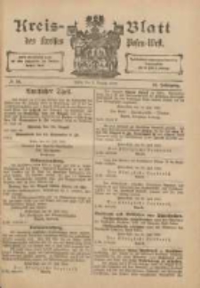 Kreis-Blatt des Kreises Posen-West 1900.08.02 Jg.12 Nr31