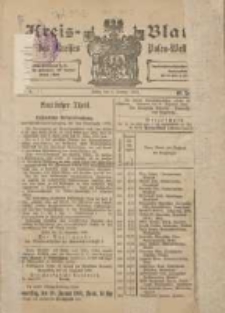 Kreis-Blatt des Kreises Posen-West 1901.01.03 Jg.13 Nr1