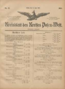 Kreis-Blatt des Kreises Posen-West 1903.06.11 Jg.15 Nr23