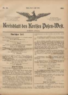 Kreis-Blatt des Kreises Posen-West 1903.07.02 Jg.15 Nr26