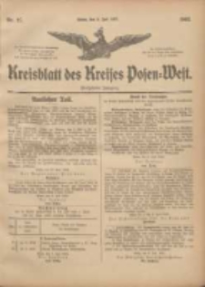 Kreis-Blatt des Kreises Posen-West 1903.07.09 Jg.15 Nr27