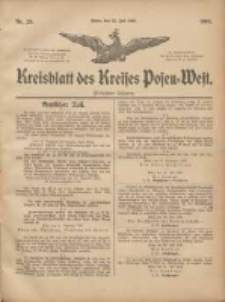 Kreis-Blatt des Kreises Posen-West 1903.07.23 Jg.15 Nr29