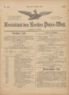 Kreis-Blatt des Kreises Posen-West 1903.10.01 Jg.15 Nr39