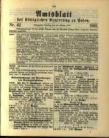 Amtsblatt der K&ouml;niglichen Regierung zu Posen. 1903.10.20 Nro.42