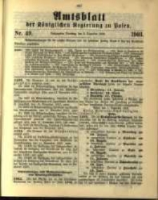 Amtsblatt der K&ouml;niglichen Regierung zu Posen. 1903.12.08 Nro.49