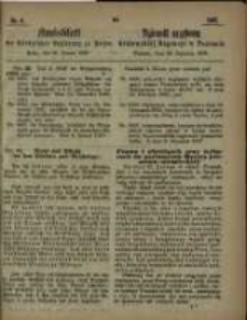 Amtsblatt der Königlichen Regierung zu Posen. 1867.01.22 Nro.4