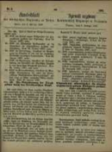 Amtsblatt der K&ouml;niglichen Regierung zu Posen. 1867.02.05 Nro.6