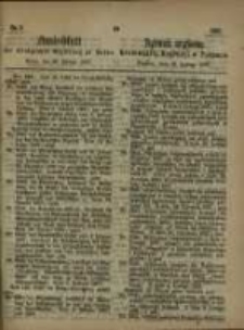 Amtsblatt der K&ouml;niglichen Regierung zu Posen. 1867.02.26 Nro.9