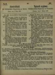 Amtsblatt der K&ouml;niglichen Regierung zu Posen. 1867.03.05 Nro.10