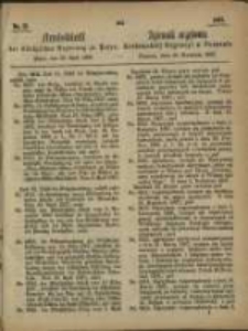 Amtsblatt der K&ouml;niglichen Regierung zu Posen. 1867.04.30 Nro.18