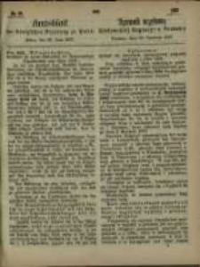 Amtsblatt der K&ouml;niglichen Regierung zu Posen. 1867.06.25 Nro.26