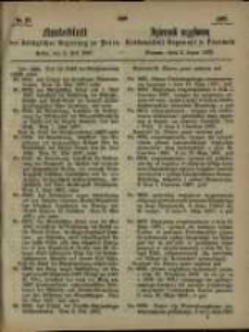 Amtsblatt der K&ouml;niglichen Regierung zu Posen. 1867.07.02 Nro.27