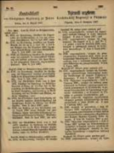 Amtsblatt der K&ouml;niglichen Regierung zu Posen. 1867.08.06 Nro.32