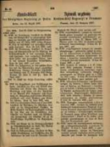 Amtsblatt der Königlichen Regierung zu Posen. 1867.08.13 Nro.33