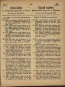 Amtsblatt der Königlichen Regierung zu Posen. 1867.08.27 Nro.35