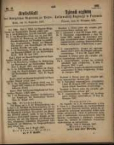 Amtsblatt der K&ouml;niglichen Regierung zu Posen. 1867.09.10 Nro.37