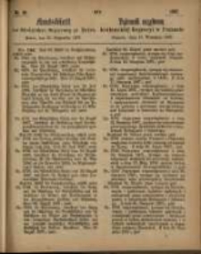 Amtsblatt der K&ouml;niglichen Regierung zu Posen. 1867.09.17 Nro.38
