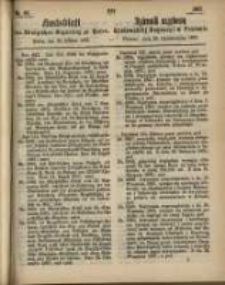 Amtsblatt der K&ouml;niglichen Regierung zu Posen. 1867.10.29 Nro.44
