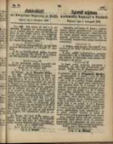Amtsblatt der K&ouml;niglichen Regierung zu Posen. 1867.11.05 Nro.45