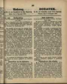 Dodatek do Nr. 45. Dziennika urzęd. Kr&oacute;l. Regencyi, Poznań, 5 listopada 1867