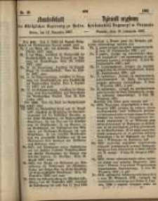 Amtsblatt der K&ouml;niglichen Regierung zu Posen. 1867.11.12 Nro.46