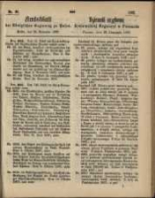 Amtsblatt der Königlichen Regierung zu Posen. 1867.11.26 Nro.48
