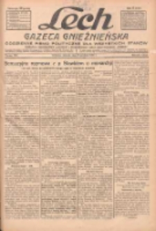 Lech.Gazeta Gnieźnieńska: codzienne pismo polityczne dla wszystkich stan&oacute;w. Dodatki: tygodniowy "Lechita" i powieściowy oraz dwutygodnik "Leszek" 1931.12.08 R.32 Nr284