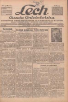 Lech.Gazeta Gnieźnieńska: codzienne pismo polityczne dla wszystkich stan&oacute;w. Dodatki: tygodniowy "Lechita" i powieściowy oraz dwutygodnik "Leszek" 1933.05.31 R.34 Nr124