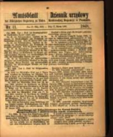 Amtsblatt der Königlichen Regierung zu Posen. 1868.03.17 Nro.11